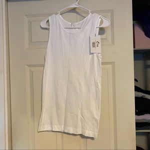 NWT Zyia White Parallel Tank